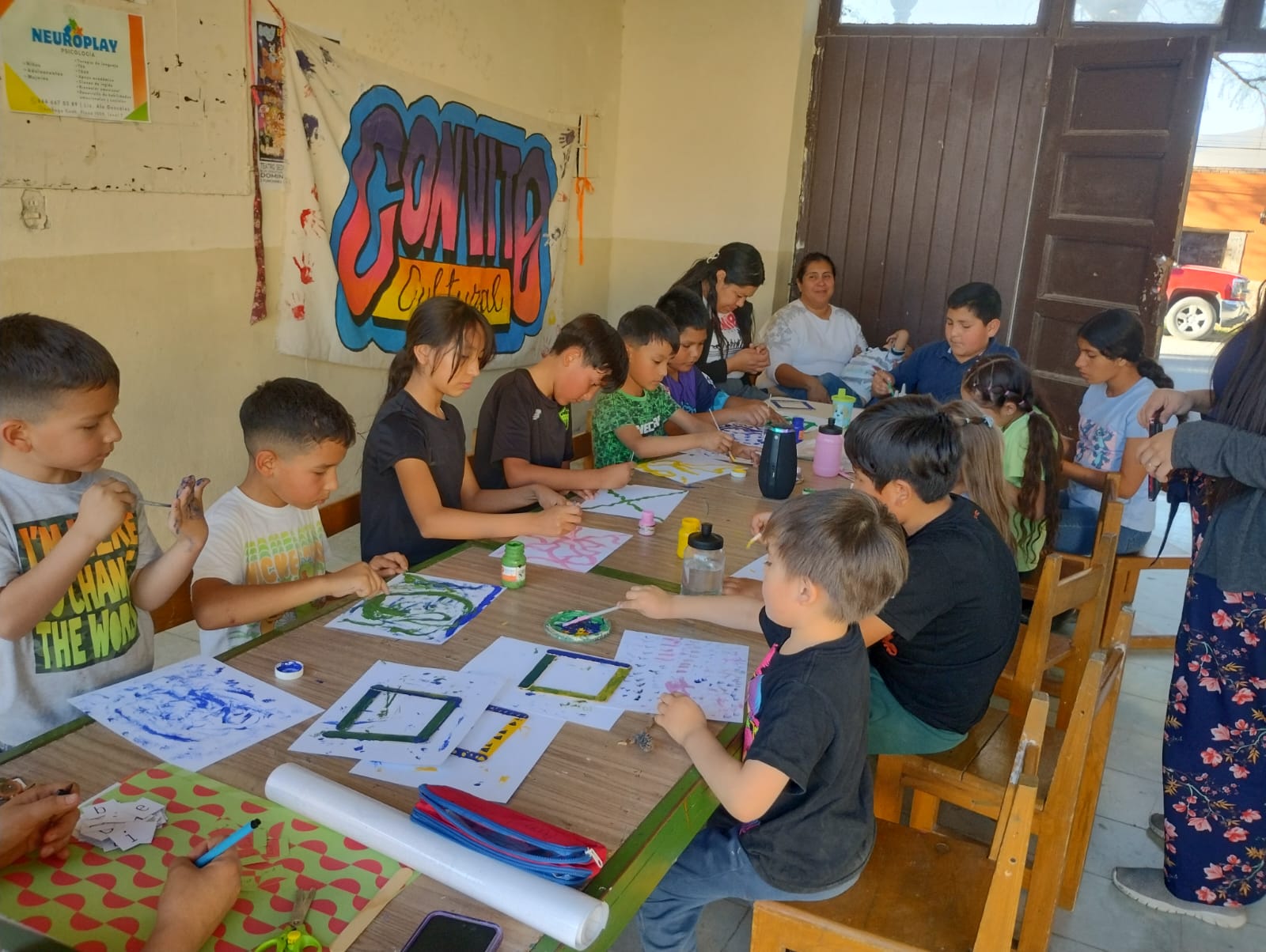 Actividad Cultural Comunitaria: Convite cultural en la Biblioteca Pública "Candelaria Valdés Valdés", Arteaga, Coahuila